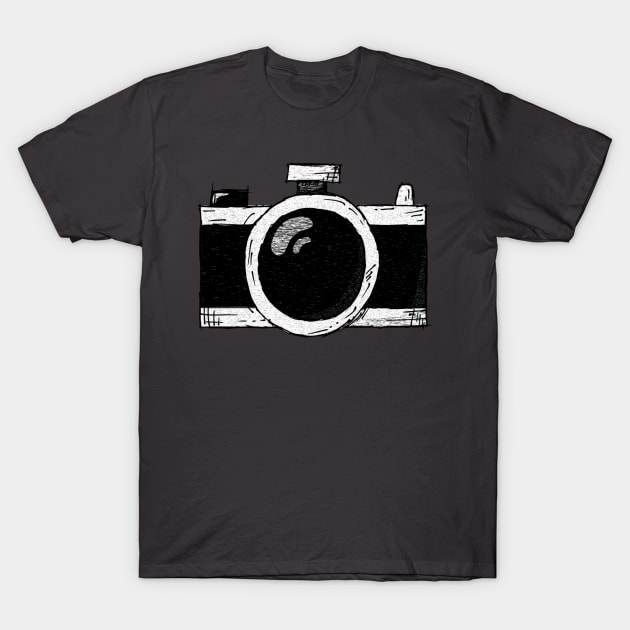 Camera T-Shirt by whatwemade